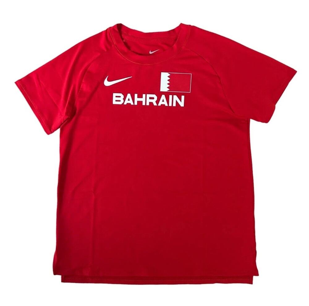 Nike Pro Elite Team Issued Bahrain Track & Field Running Shirt CI6369-657 2XL